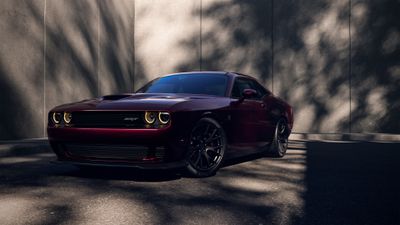 Dodge Challenger SRT Hellcat ultra HD 4K wallpaper