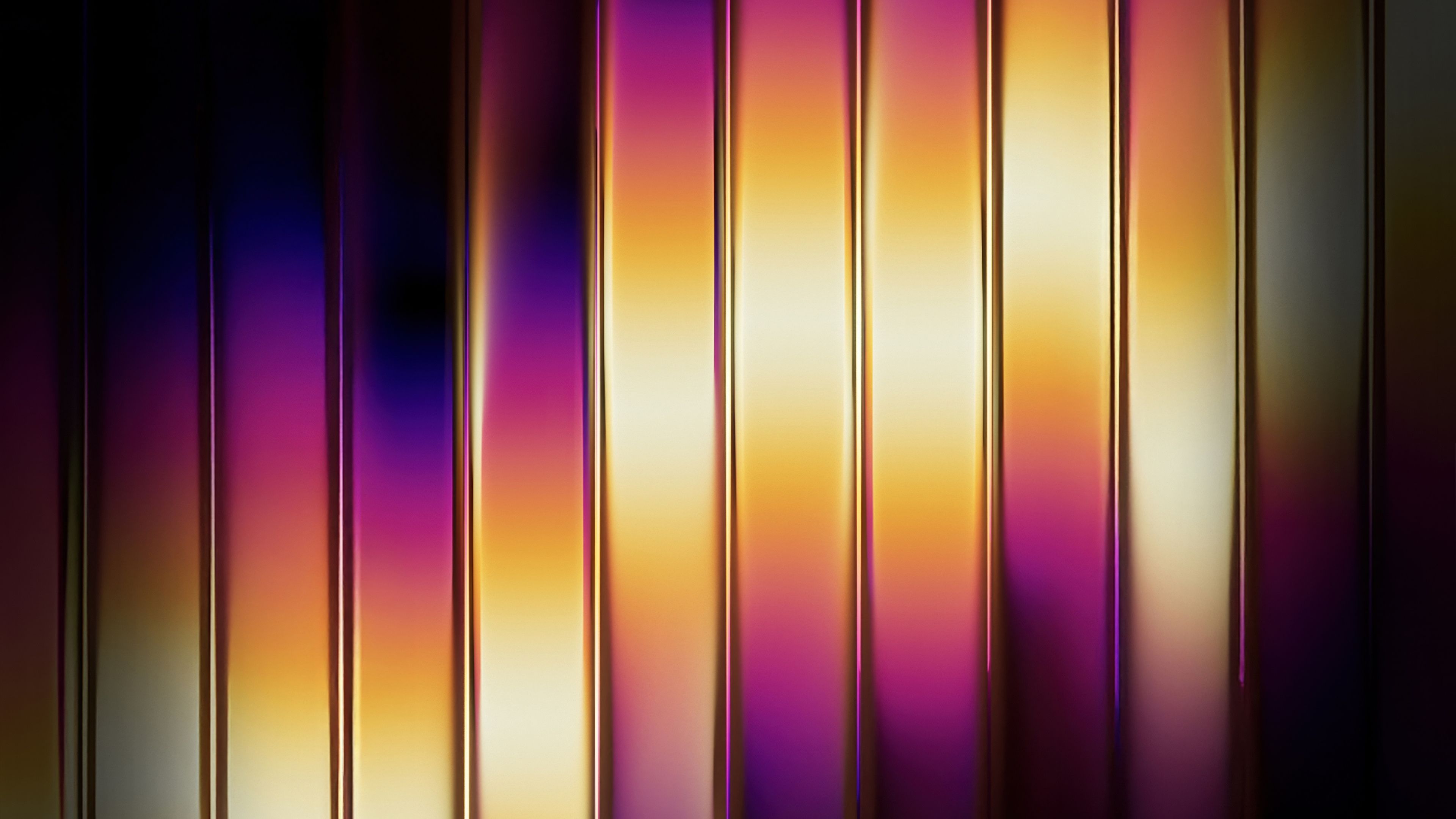 Golden Gradient stripes ultra HD 4K wallpaper