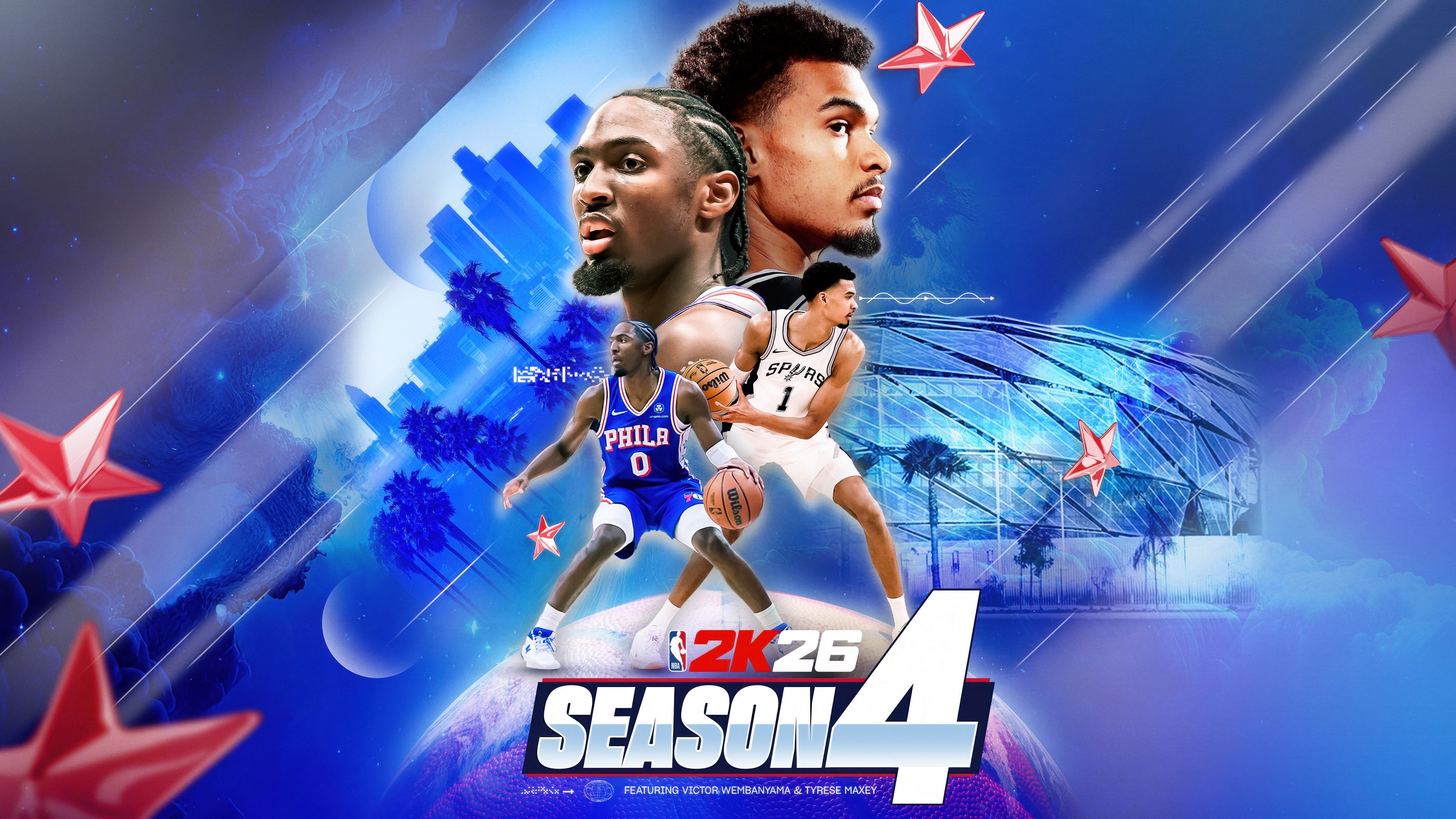 NBA 2K26 Season 4 ultra HD 4K wallpaper