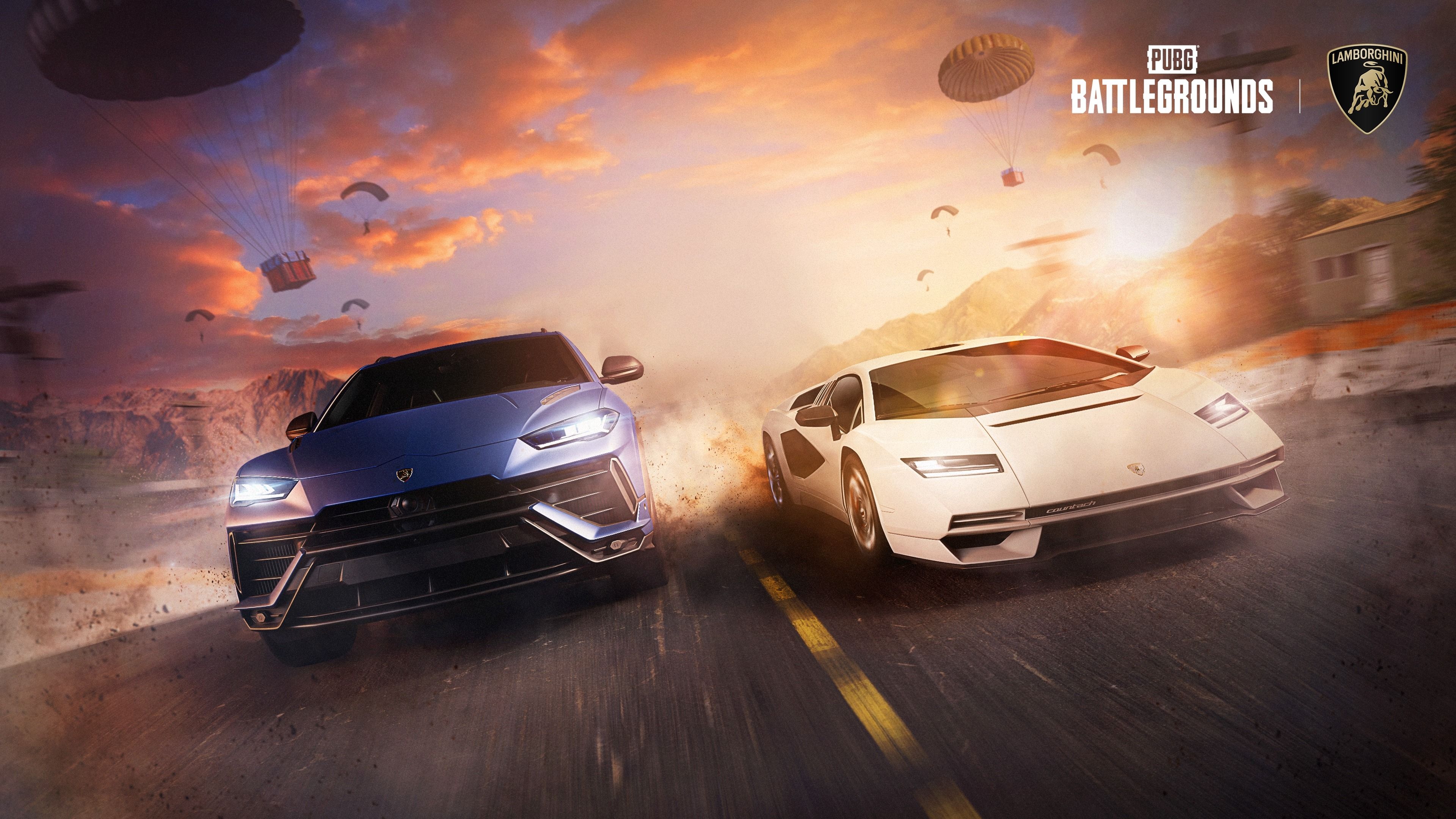 PUBG Lamborghini ultra HD 4K wallpaper