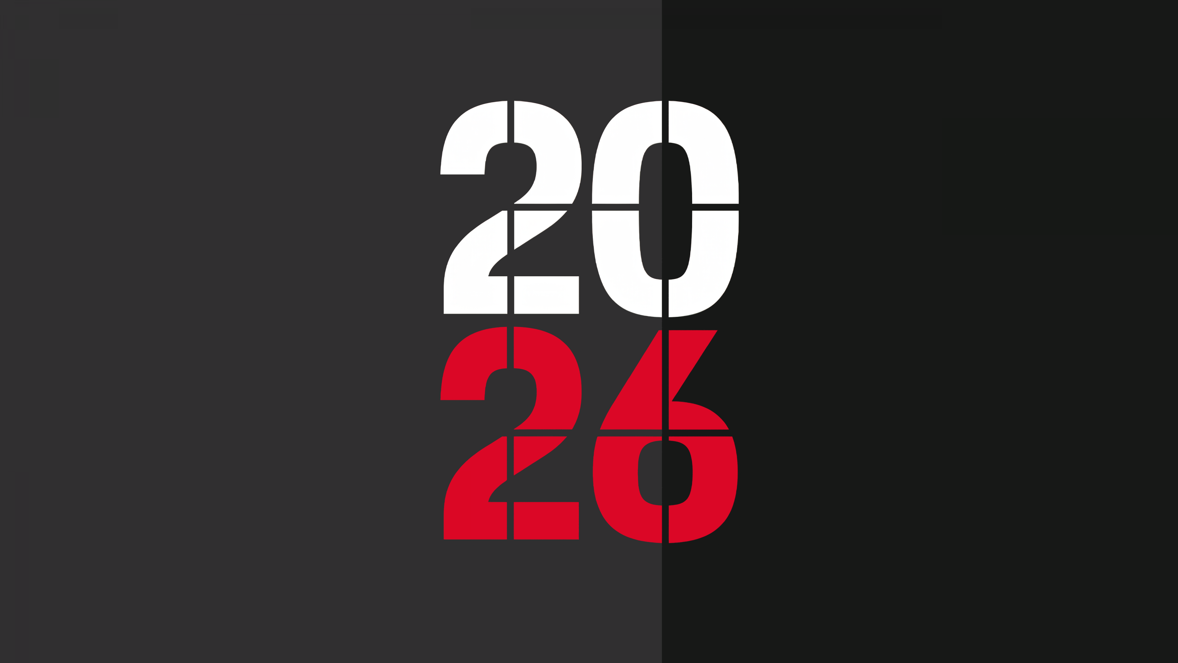 2026 New Year Porsche Race Calendar ultra HD 4K wallpaper
