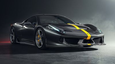 Ferrari 458 Carbon Fiber ultra HD 4K wallpaper