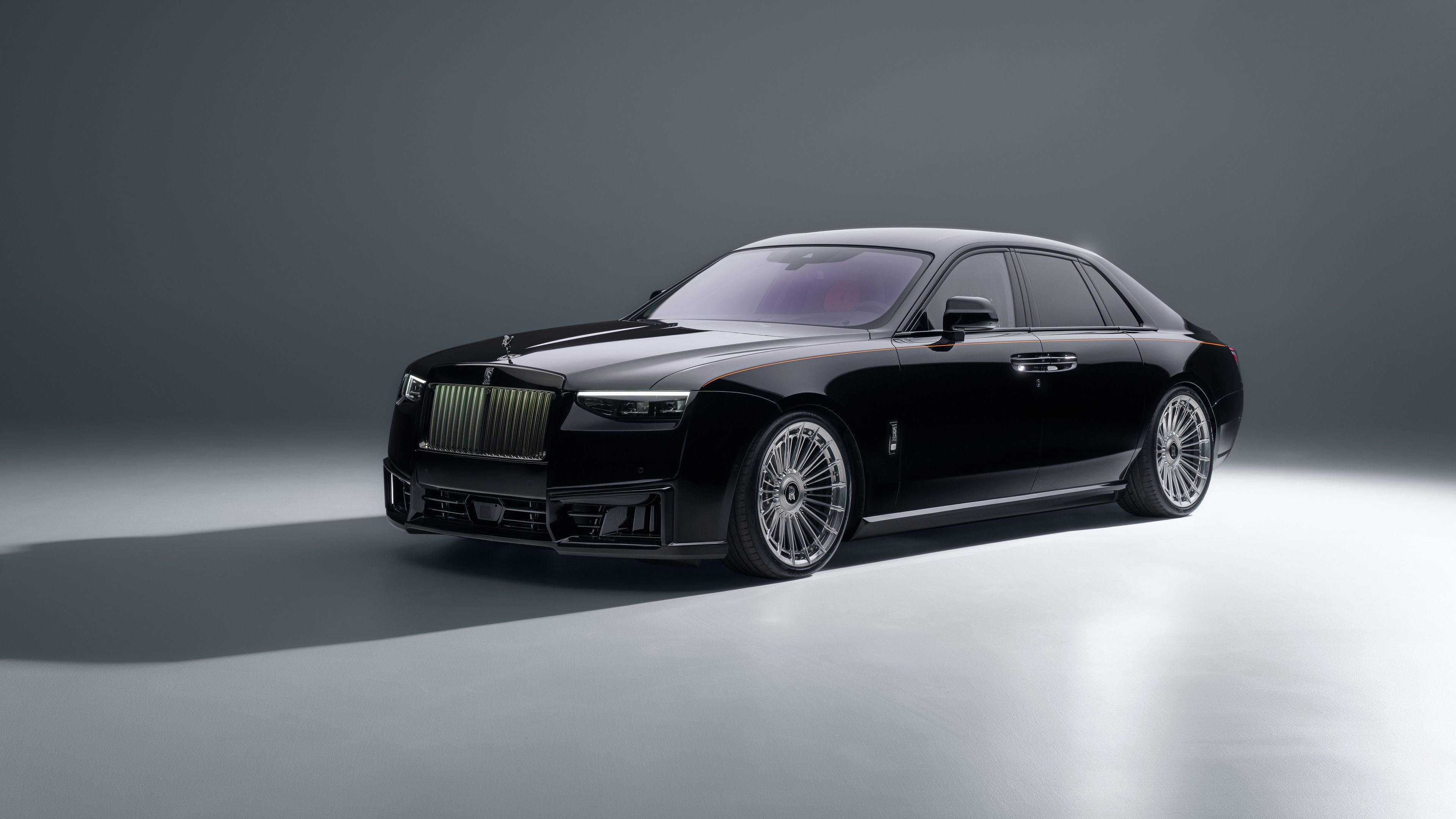 Spofec Rolls-Royce Black Badge Ghost 2026 ultra HD 4K wallpaper