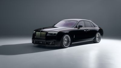 Spofec Rolls-Royce Black Badge Ghost 2026 ultra HD 4K wallpaper