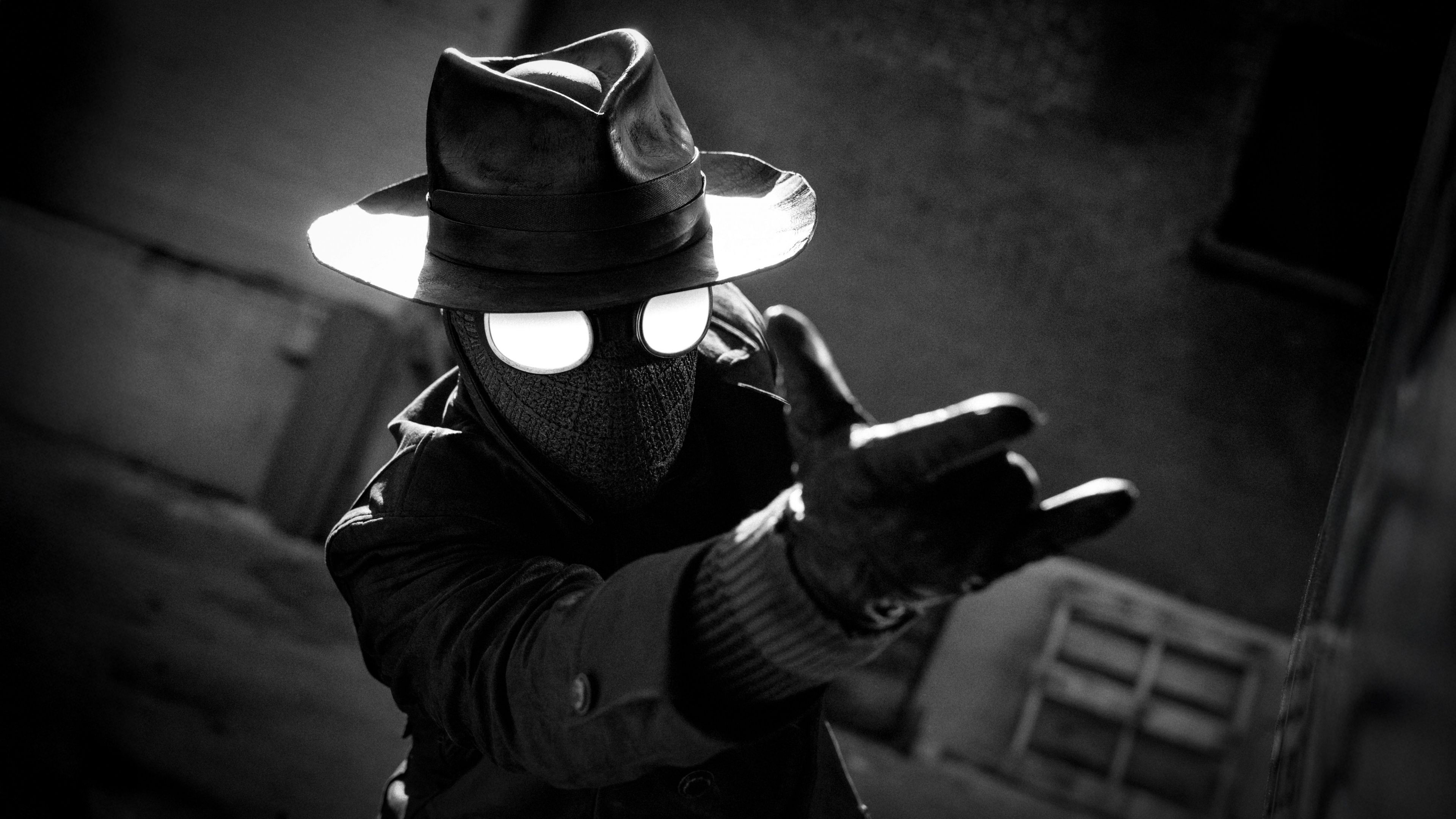Spider-Noir 2026 series ultra HD 4K wallpaper