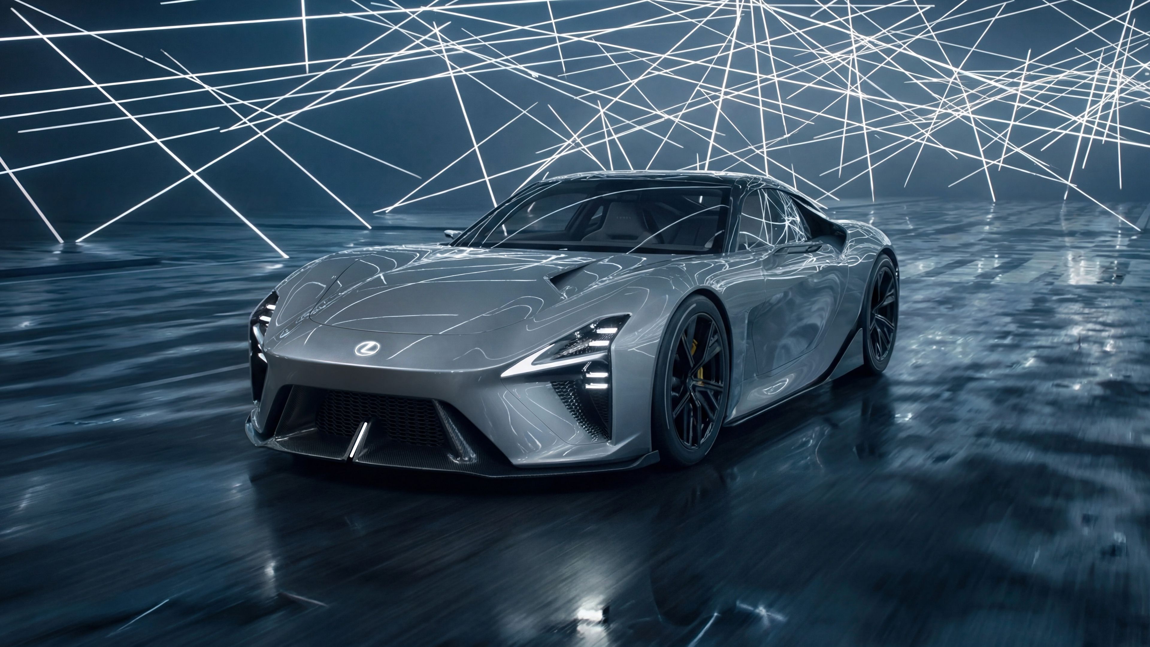 Lexus LFA Concept 2025 ultra HD 4K wallpaper