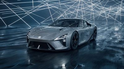 Lexus LFA Concept 2025 ultra HD 4K wallpaper