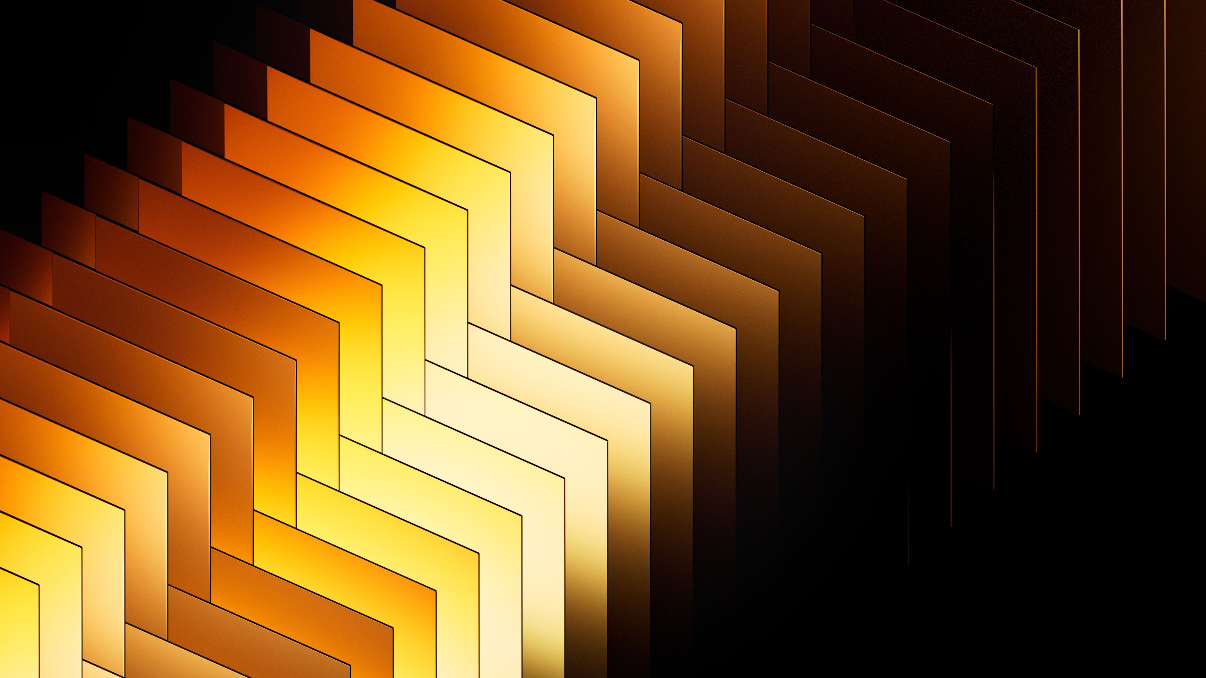 Geometric Layers ultra HD 4K wallpaper