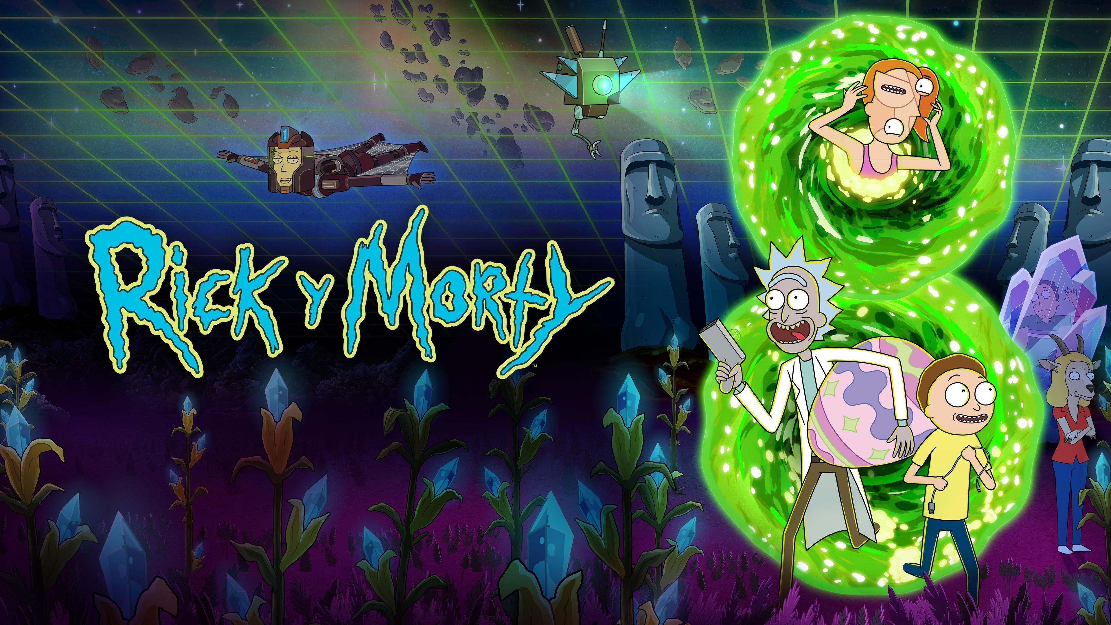 Rick and Morty Season 8 ultra HD 4K wallpaper