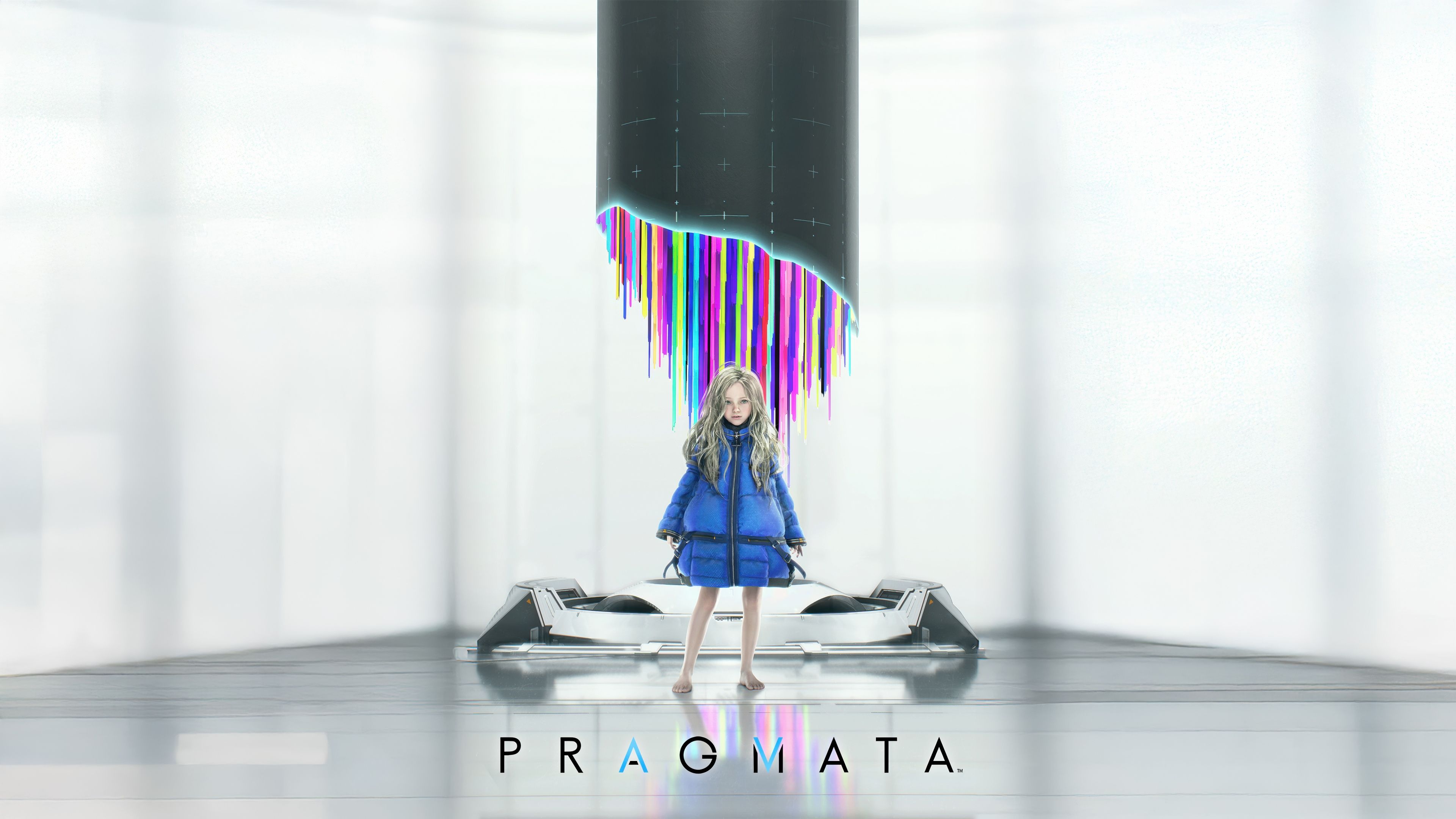 Diana (Pragmata) Futuristic ultra HD 4K wallpaper