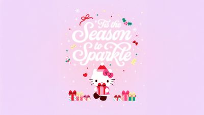 Hello Kitty Christmas gifts ultra HD 4K wallpaper