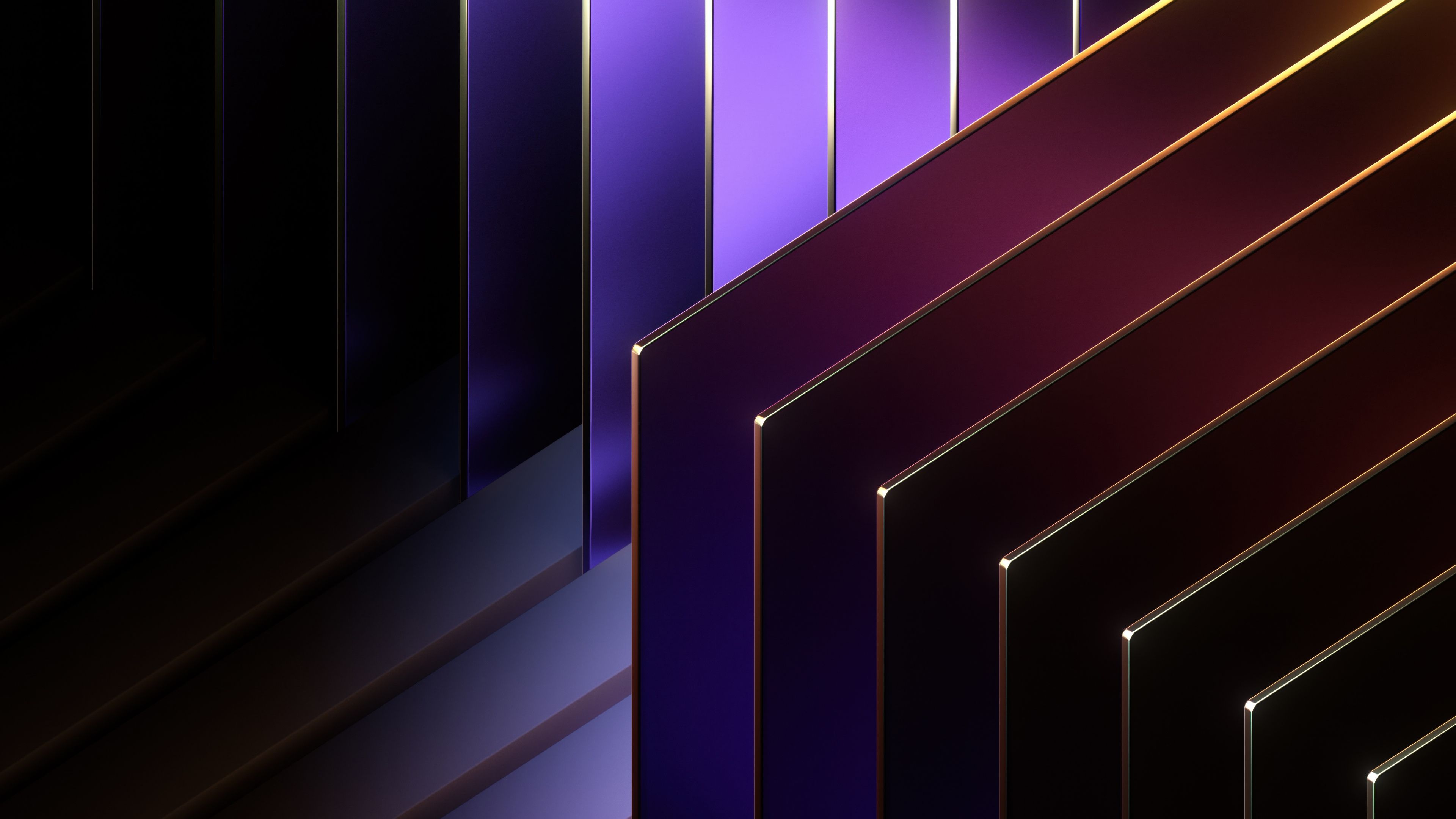 Geometric Purple abstract ultra HD 4K wallpaper