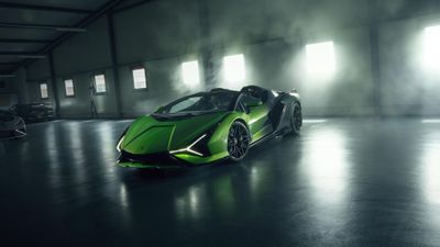 Lamborghini Sián Roadster Ultima ultra HD 4K wallpaper