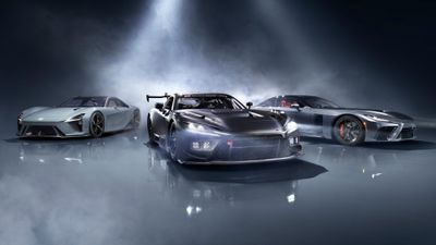 Lexus Electric Sports cars ultra HD 4K wallpaper