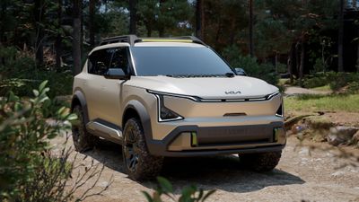 Kia EV5 WKNDR Concept 2025 ultra HD 4K wallpaper