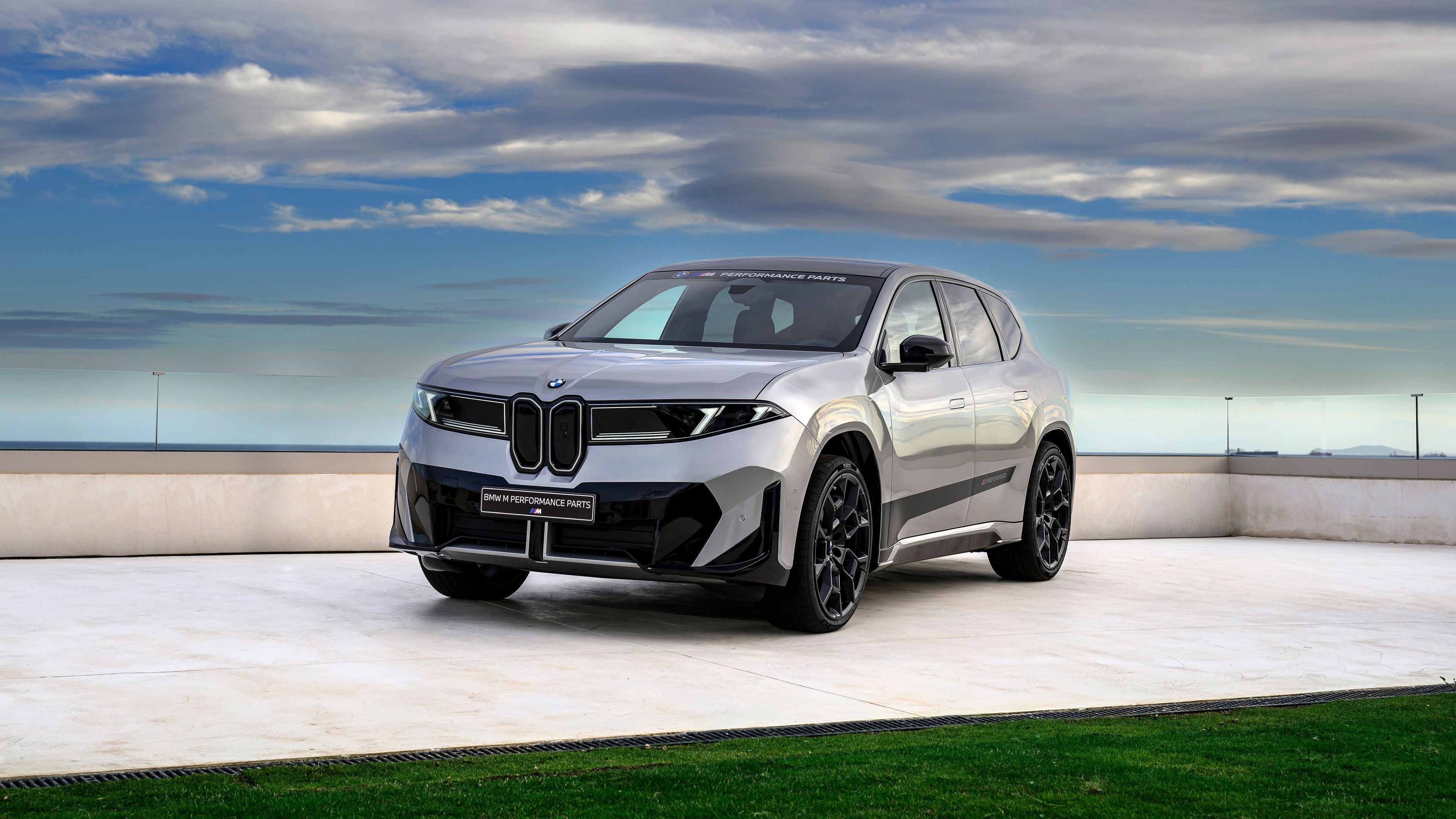 BMW iX3 50 xDrive M Performance Parts 2025 ultra HD 4K wallpaper
