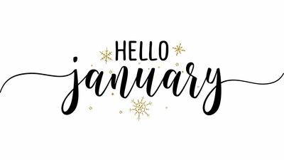 Hello January Winter ultra HD 4K wallpaper