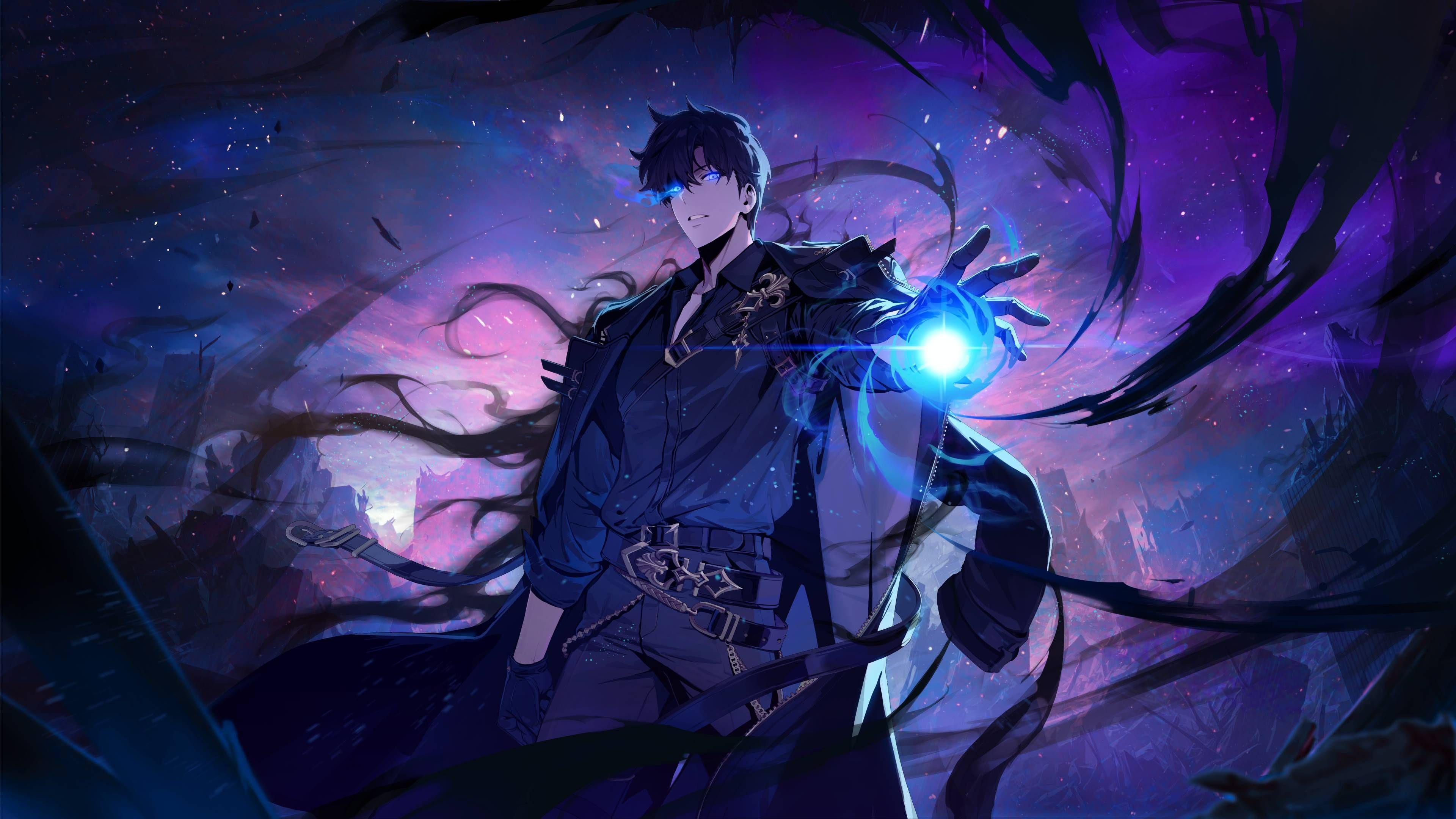 Solo Leveling: ARISE Key Art ultra HD 4K wallpaper