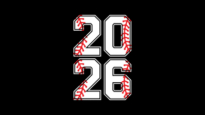 2026 New Year Baseball ultra HD 4K wallpaper