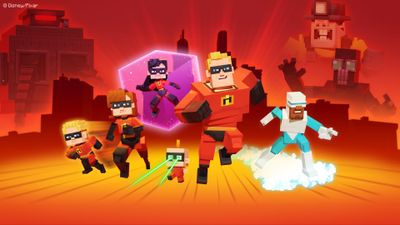 The Incredibles Minecraft ultra HD 4K wallpaper