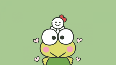 Keroppi Sanrio ultra HD 4K wallpaper
