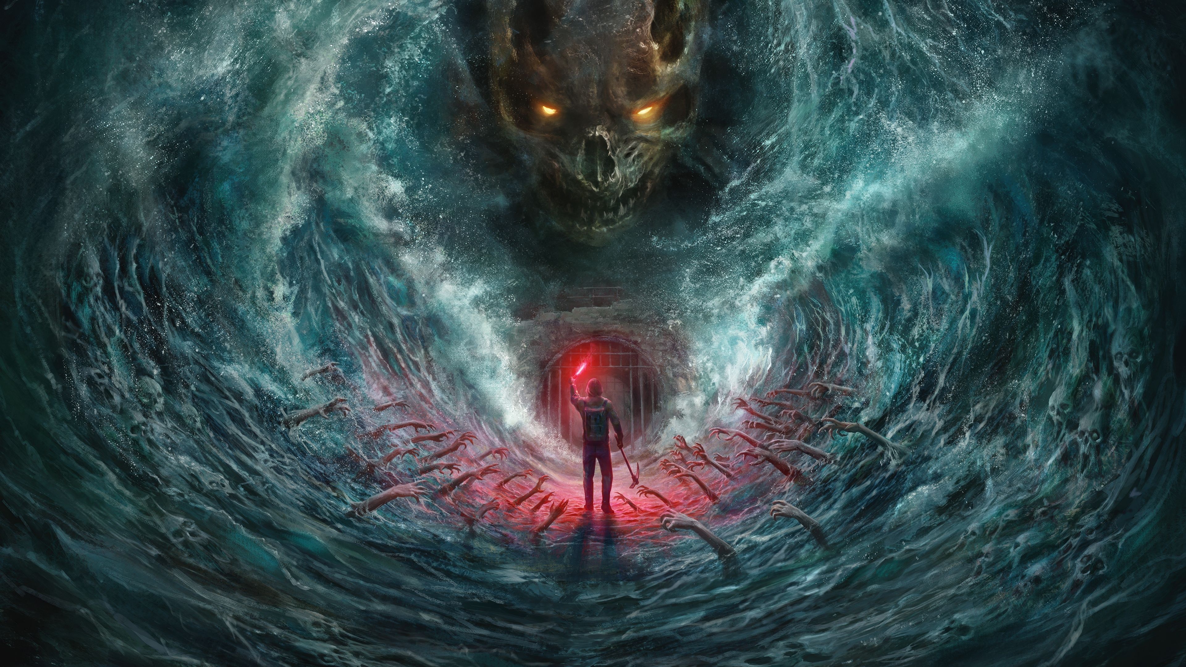 Total Chaos Key Art ultra HD 4K wallpaper