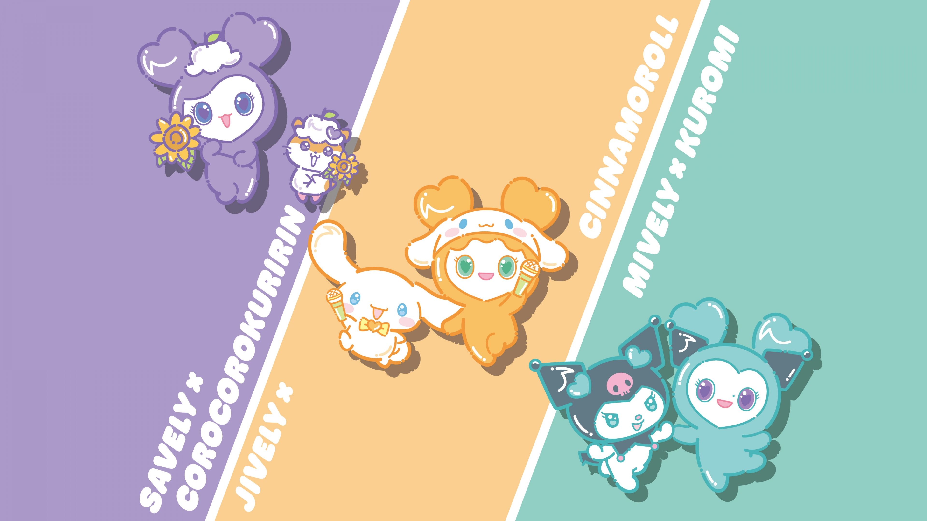TWICE Lovelys x Sanrio ultra HD 4K wallpaper