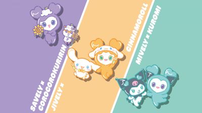 TWICE Lovelys x Sanrio ultra HD 4K wallpaper