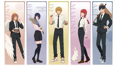 Chainsaw Man Character poster ultra HD 4K wallpaper