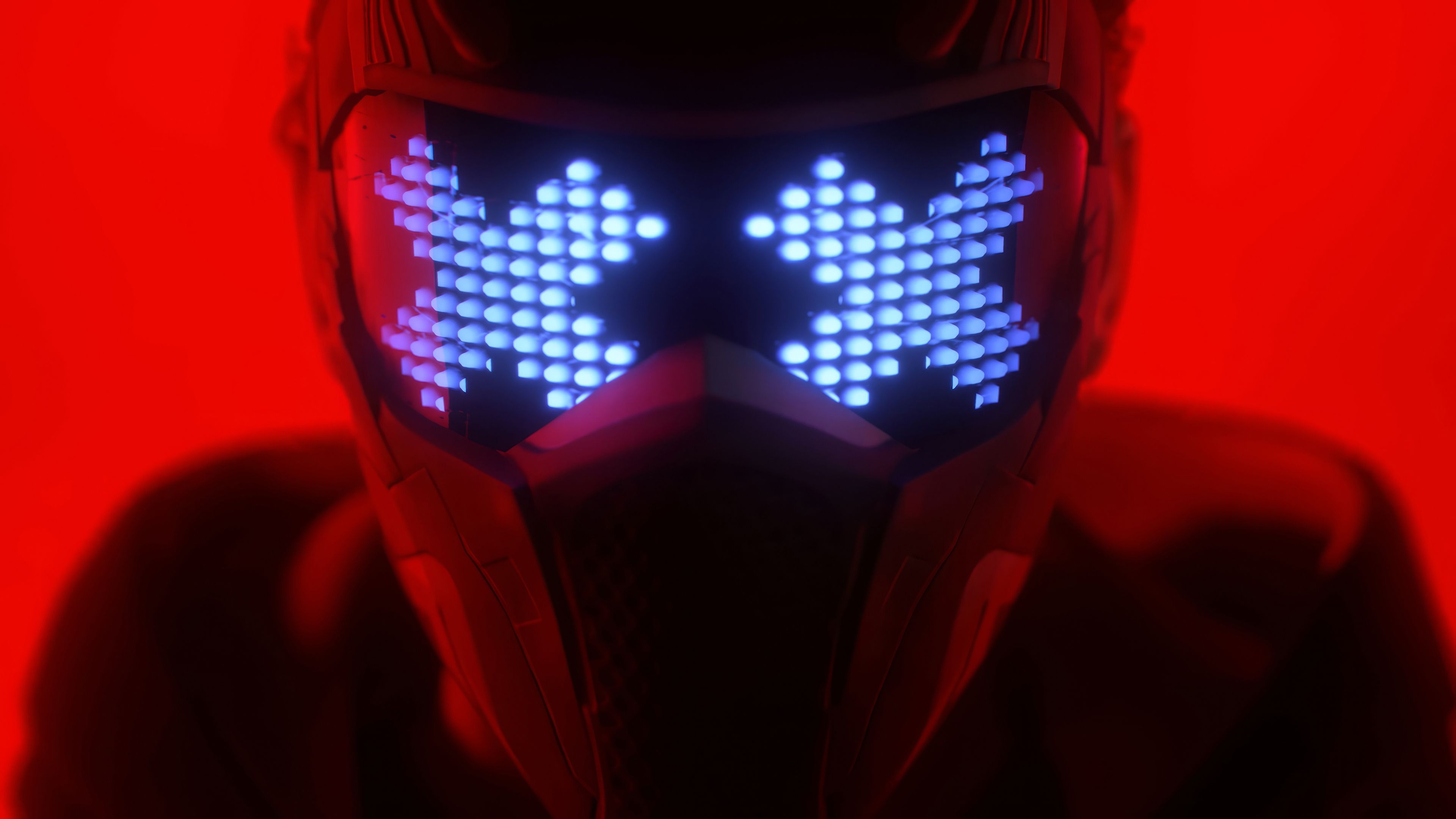 The Finals LED mask ultra HD 4K wallpaper