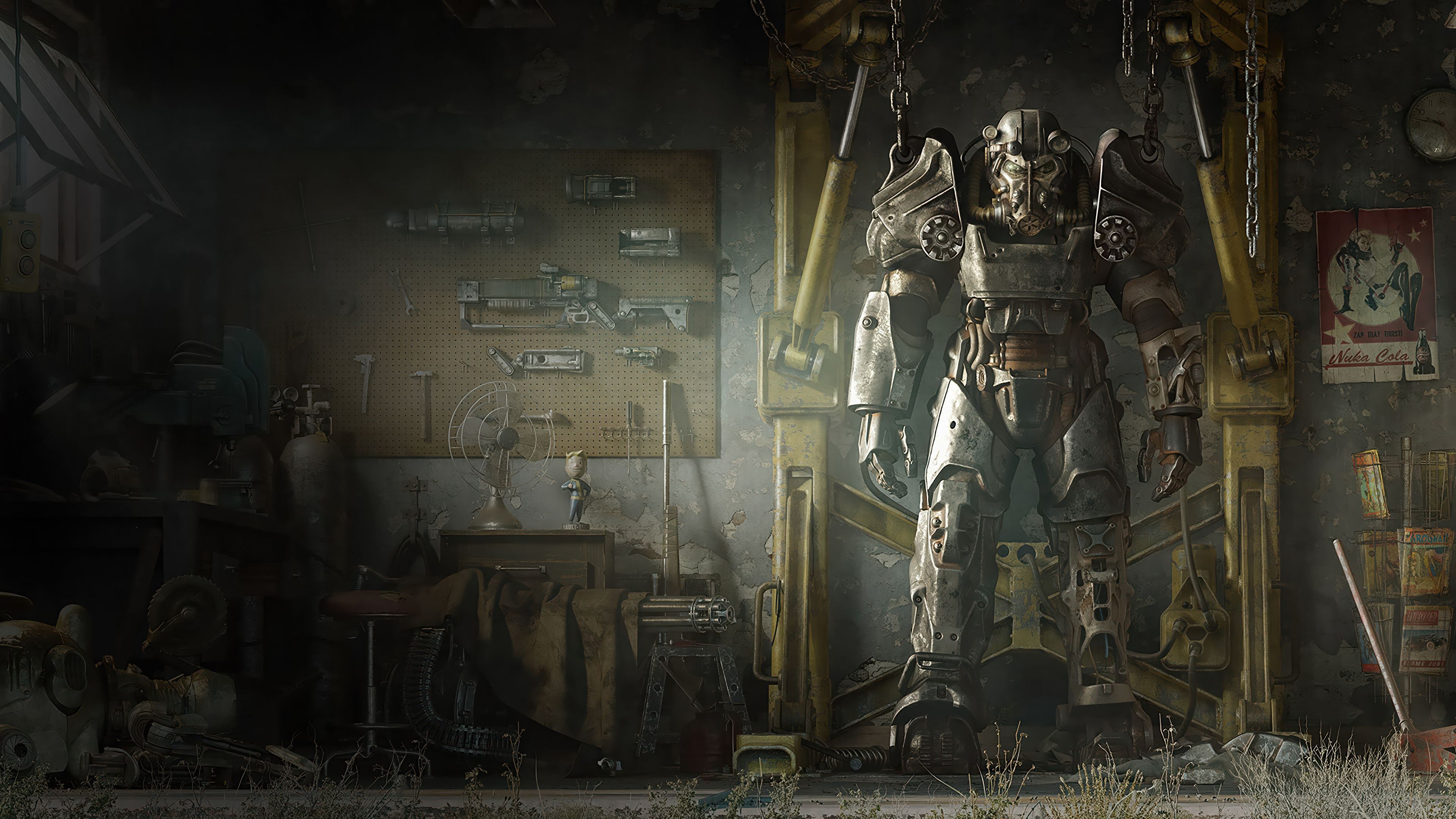 Fallout 4 Power armor ultra HD 4K wallpaper