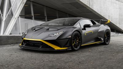 Lamborghini Huracán STO Matte ultra HD 4K wallpaper