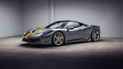 CTR Ferrari 458 Carbon Aero Program 2025 ultra HD 4K wallpaper