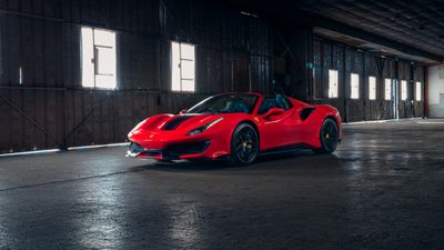 Ferrari 488 Pista Spider Supercar ultra HD 4K wallpaper