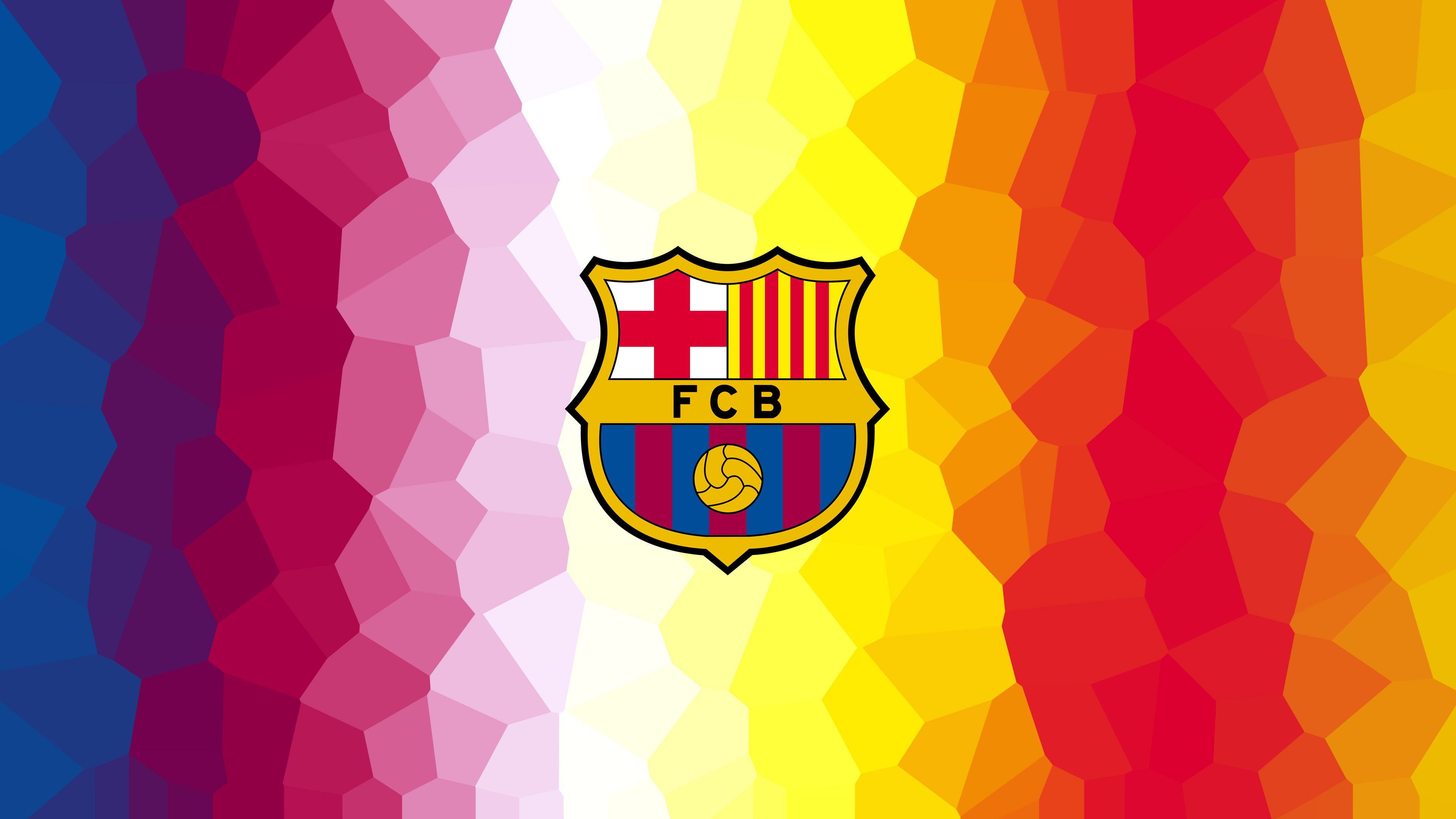 FC Barcelona Mosaic ultra HD 4K wallpaper