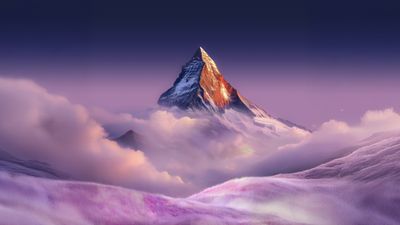 Mountain Peak Landscape ultra HD 4K wallpaper