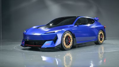 Subaru Performance-E STI Concept 2025 ultra HD 4K wallpaper