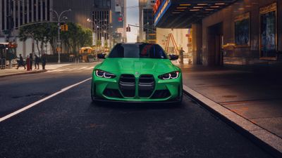 BMW M4 Urban ultra HD 4K wallpaper