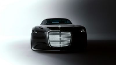 Mercedes-Benz Vision Iconic 2025 ultra HD 4K wallpaper