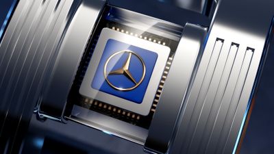 Mercedes-Benz Vision Iconic Logo ultra HD 4K wallpaper