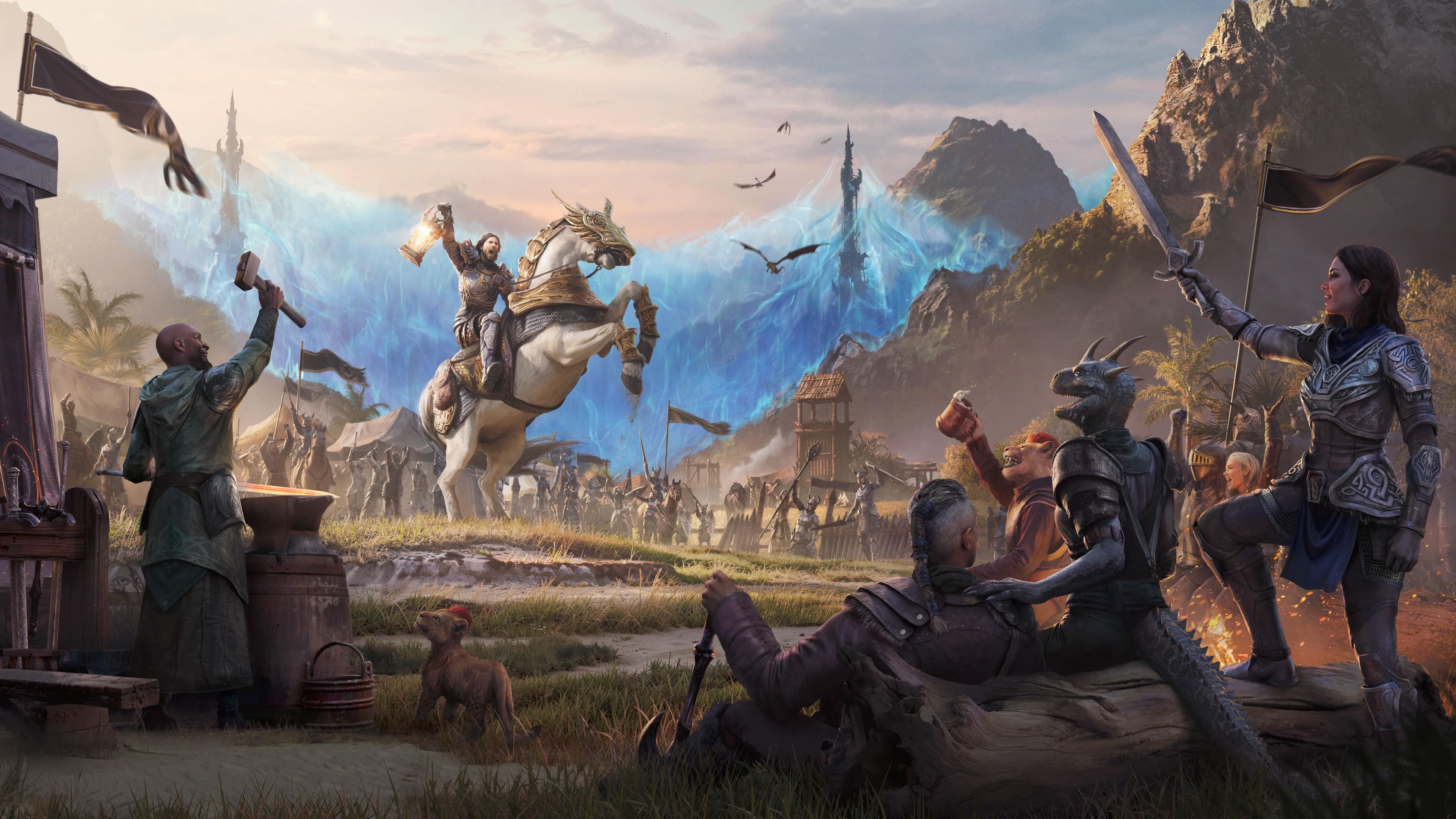 The Elder Scrolls Online - Writhing Wall Event ultra HD 4K wallpaper