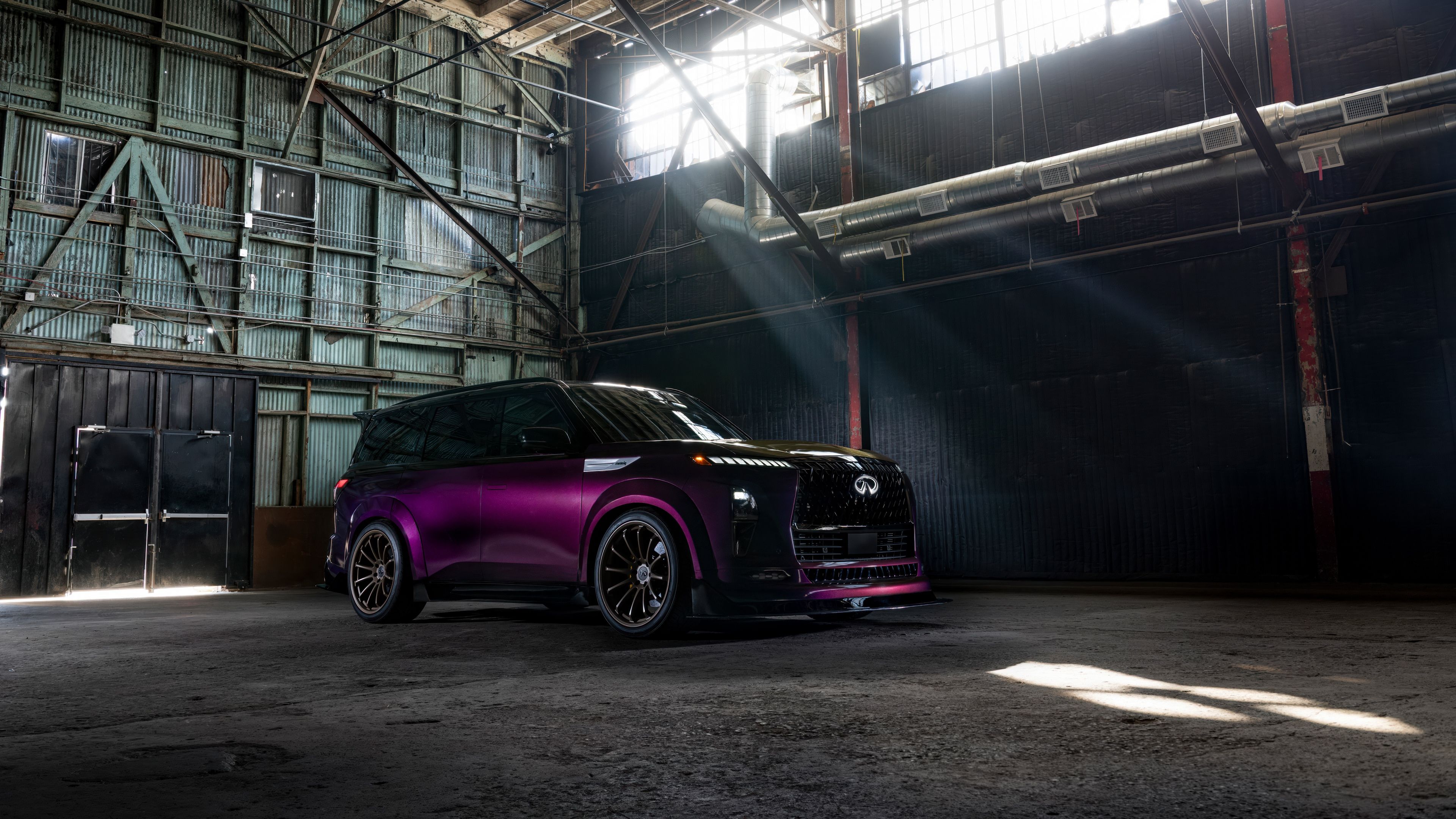 Infiniti QX80 R-Spec 2025 ultra HD 4K wallpaper