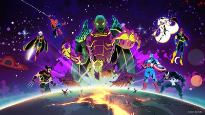 Marvel Cosmic Invasion Key Art ultra HD 4K wallpaper