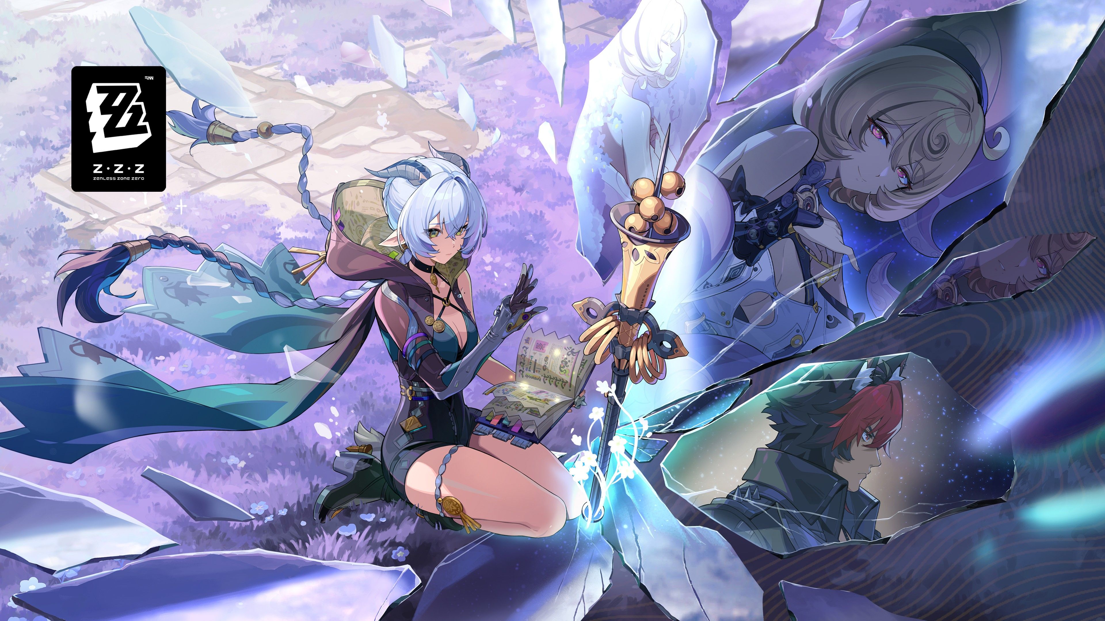 Lucia Elowen Zenless Zone Zero ultra HD 4K wallpaper