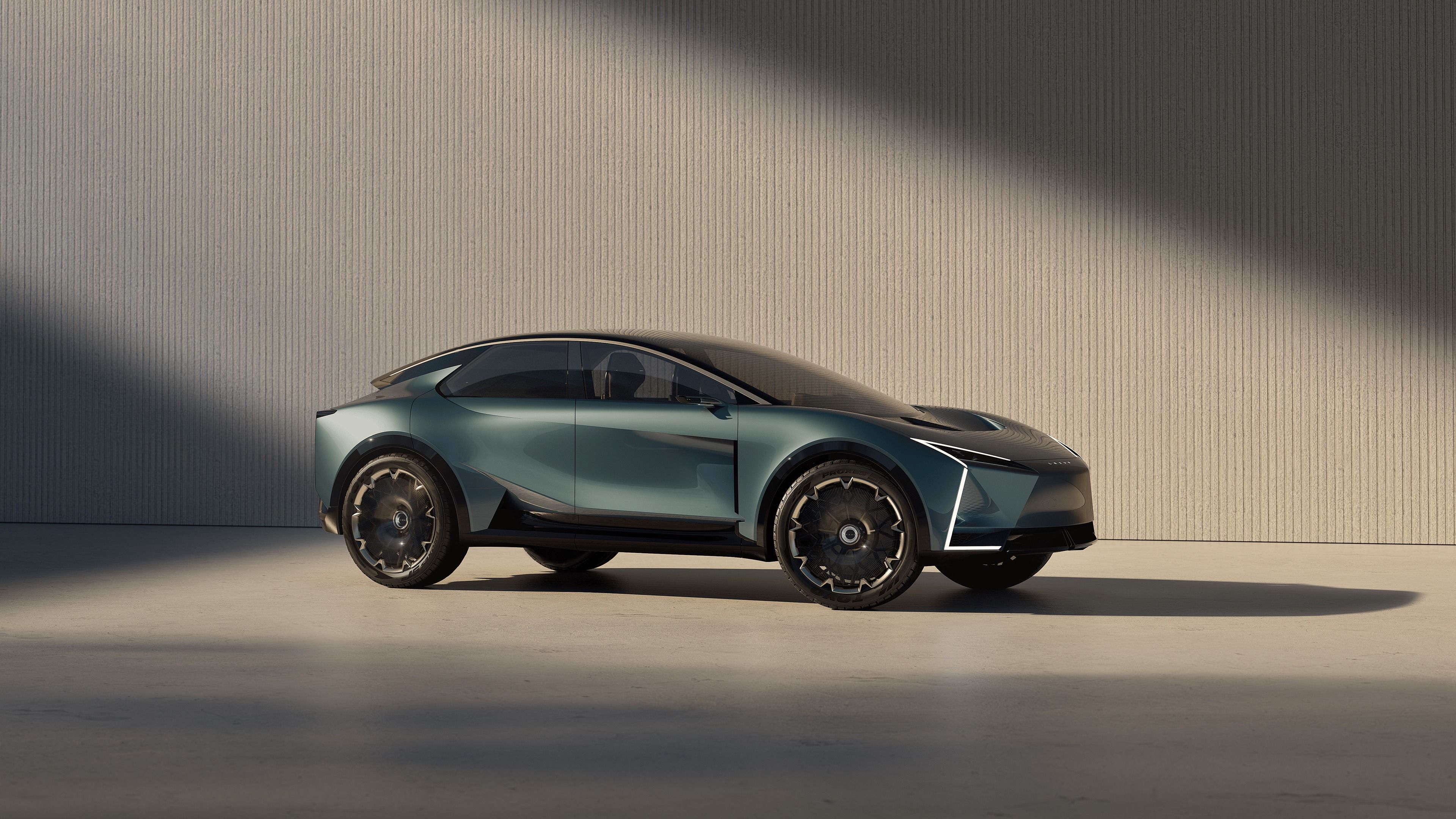 Lexus LS Coupe Concept 2025 ultra HD 4K wallpaper