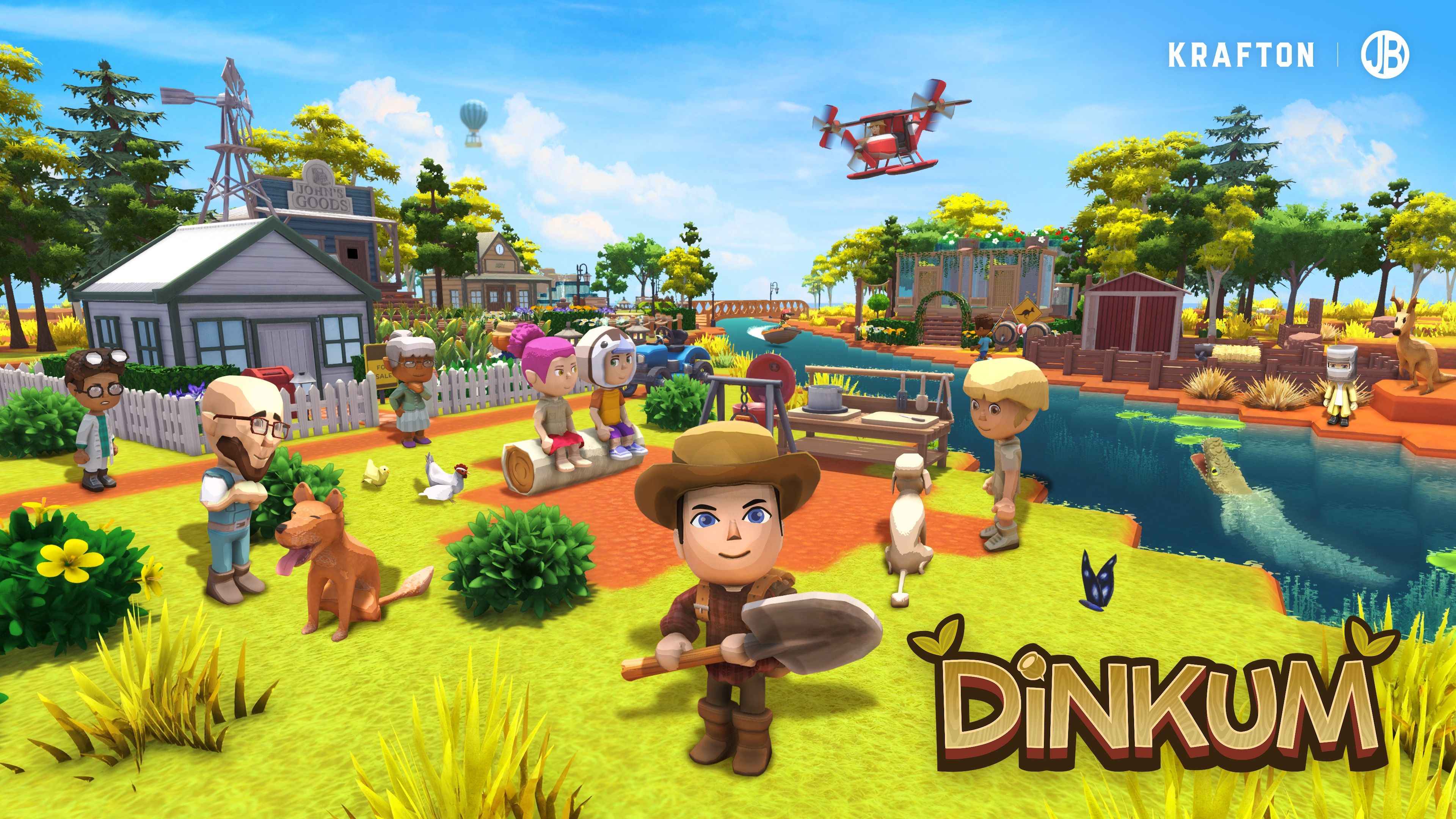 Dinkum Key Art ultra HD 4K wallpaper