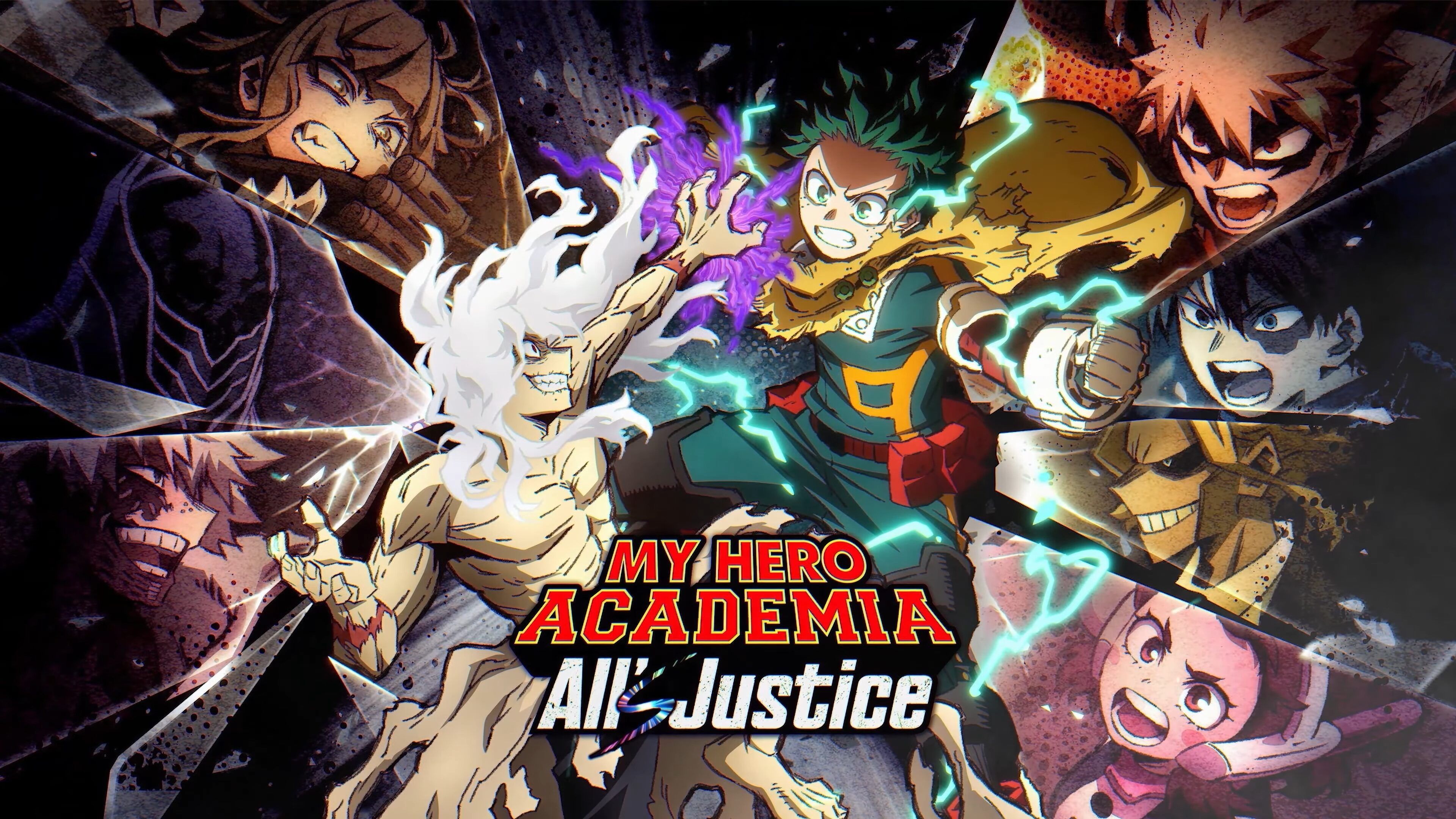 My Hero Academia: All's Justice Key Art ultra HD 4K wallpaper