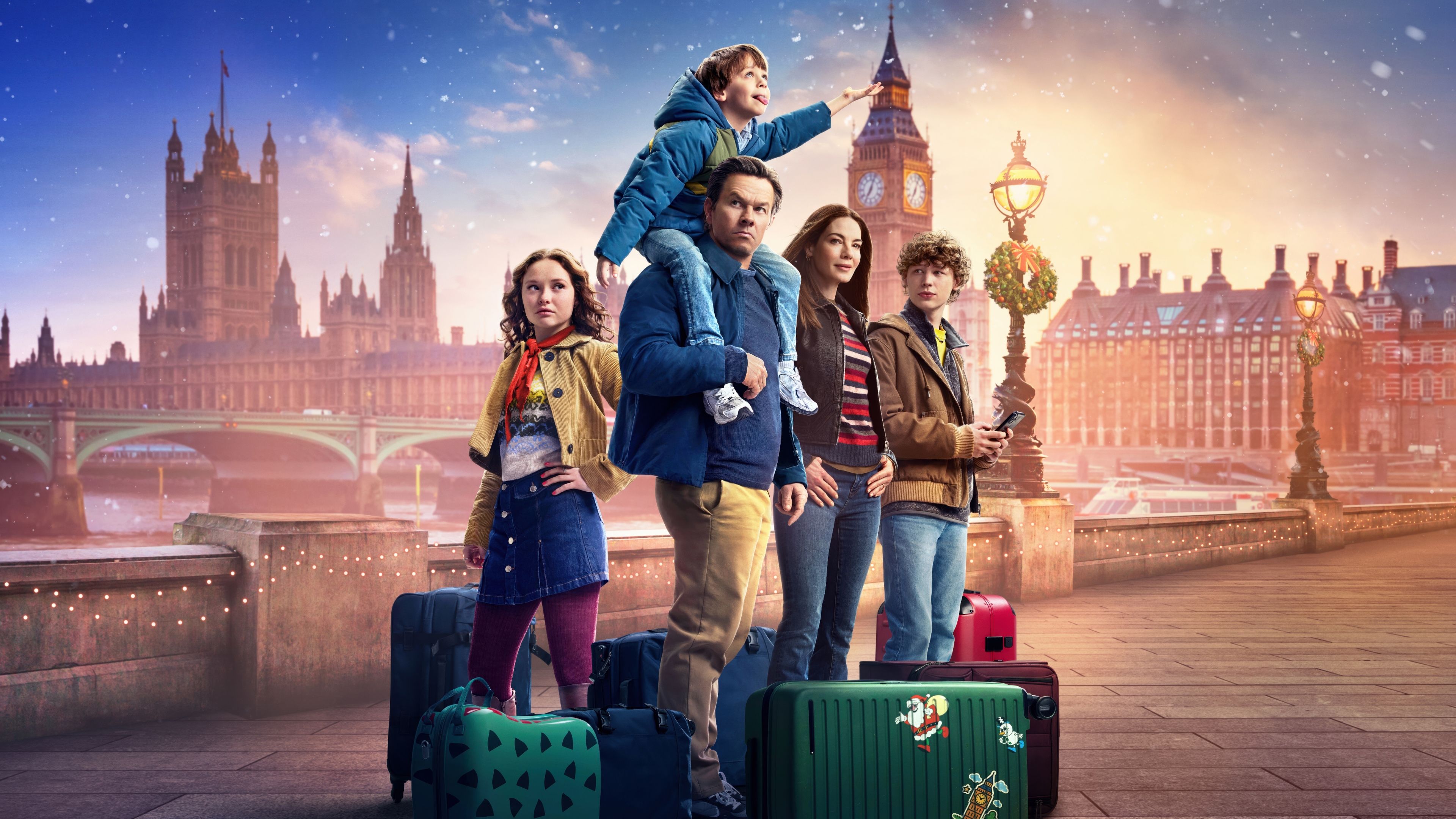 The Family Plan 2 2025 ultra HD 4K wallpaper