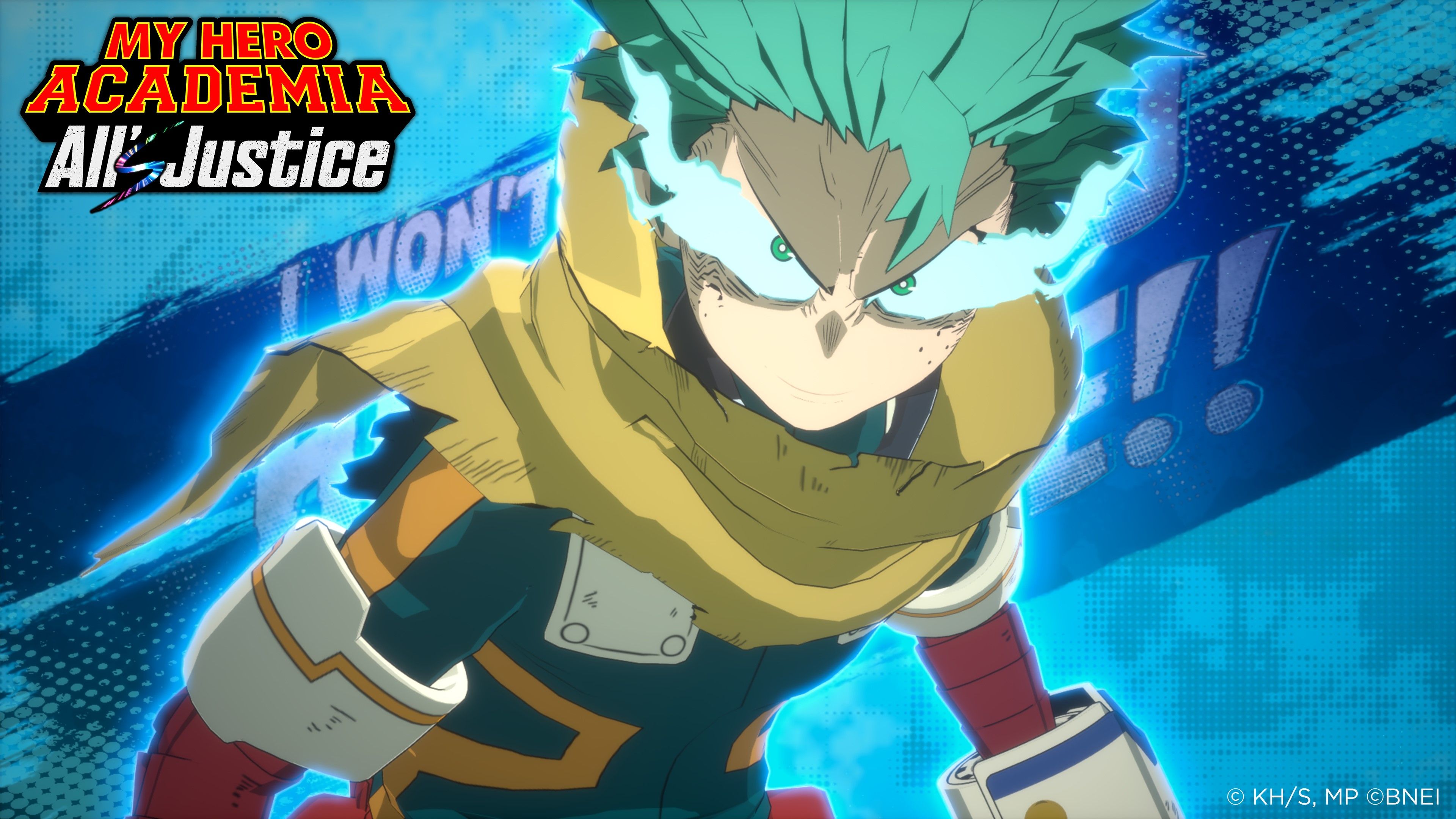 Izuku Midoriya My Hero Academia: All's Justice ultra HD 4K wallpaper