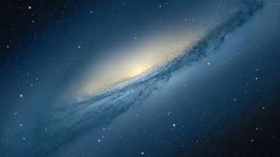 OS X Mountain Lion Milky Way ultra HD 4K wallpaper